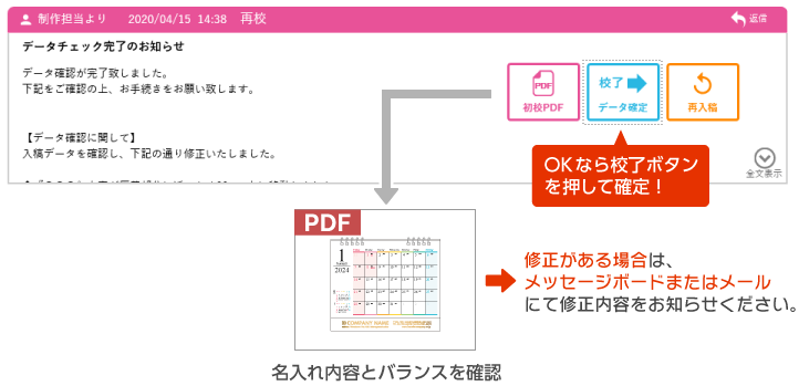 初校原稿(PDF)のお知らせ