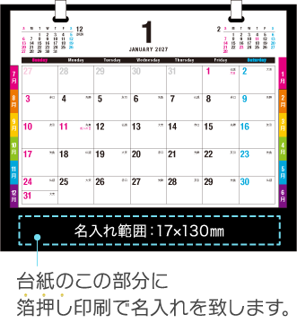 名入れ仕様について