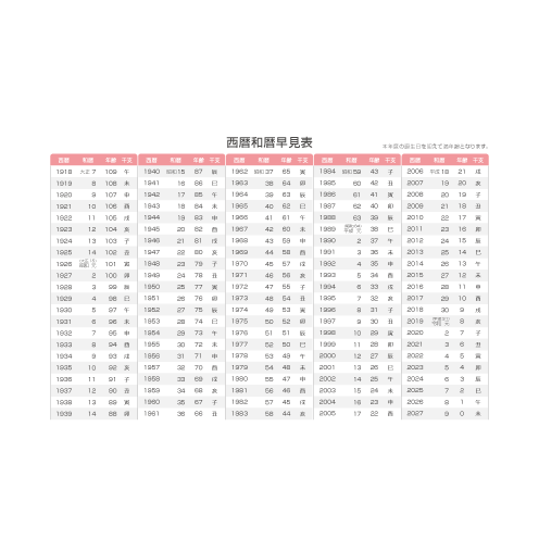 オリジナル卓上カレンダー WリングB6-E