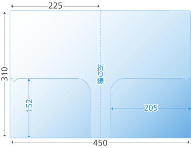 A4クリアファイル