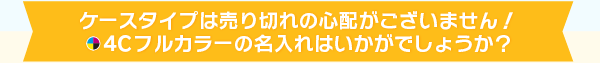 ケースタイプ4C名入れ