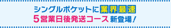 新納期コース登場！