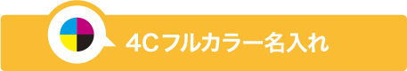 4Cフルカラー名入れ