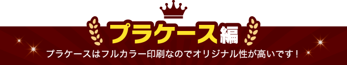 プラケース編