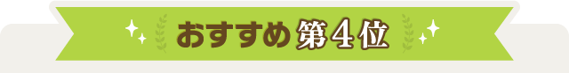 おすすめ第4位